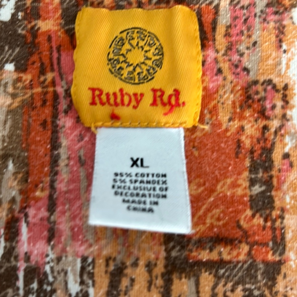 💥Ruby Rd. Top- size XL💥 - Picture 6 of 7
